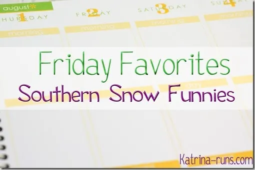 fridayfavoritessouthernsnow)