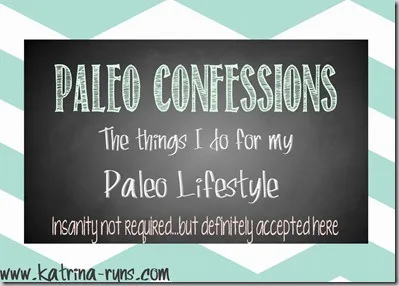paleo confessions