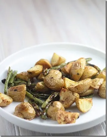 cooking light roasted potatoes green beans