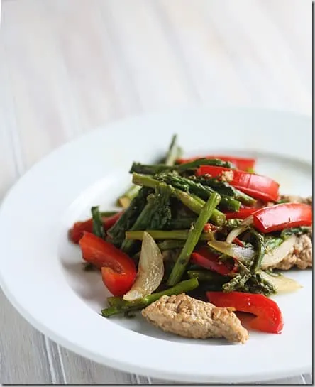 pork asparagus stir fry