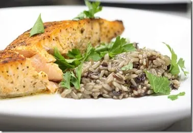 salmonrice