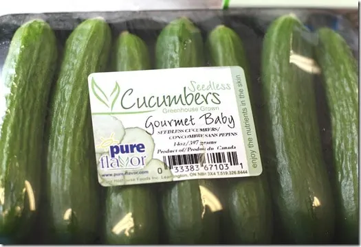 cucumbers