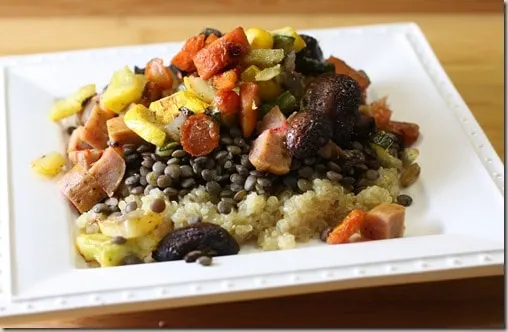 roasted veggies