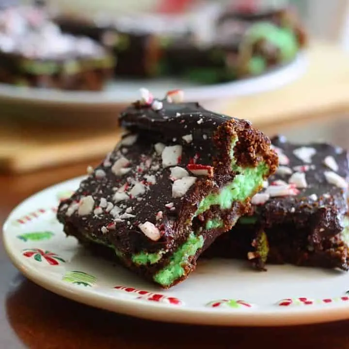 Mint Cheesecake Brownies