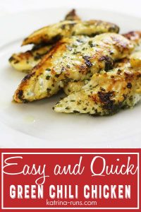 Grilled chicken strips on white plate
