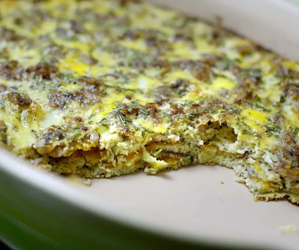 fritatta half