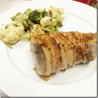 bacon pork loin