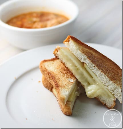 grilled apple cheese