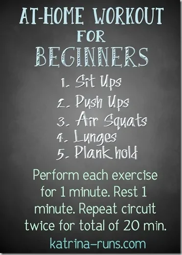 at home workout