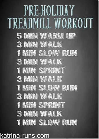 holiday treadmill