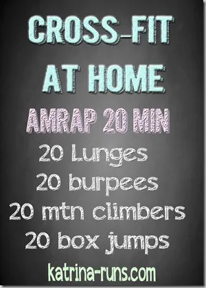 crossfit at home feb 18