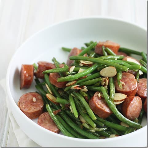almond green beans