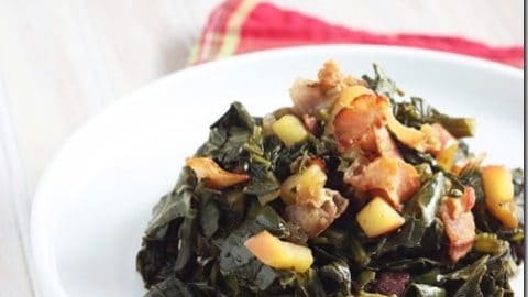 Image for Apple-Bacon Collard Greens