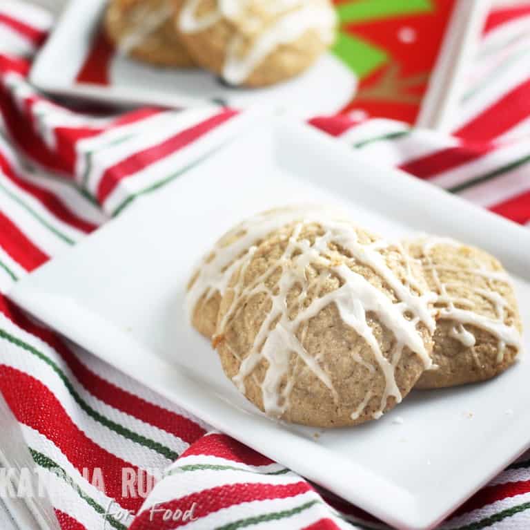 Frosted Ginger Cookies