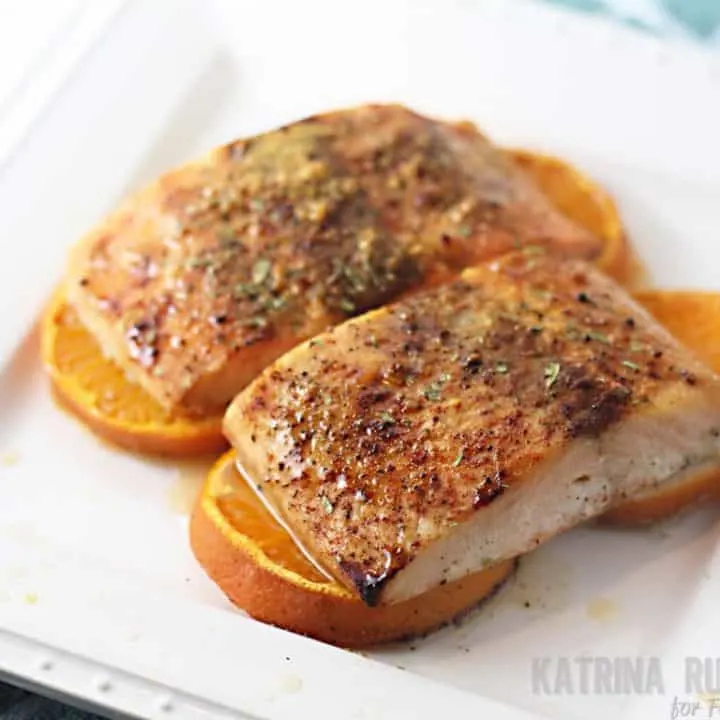 Orange Ginger Salmon