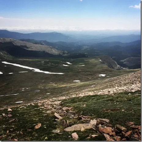 Mt. Evans descent