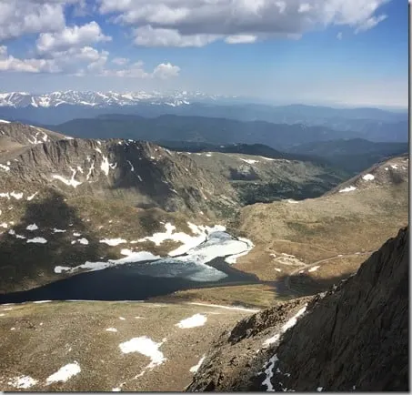 Mt. Evans summit lake