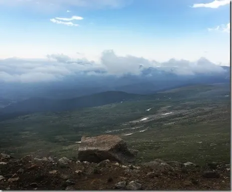 Summit lake storm