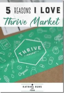 A review of Thrive Market organic online store