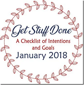2018 Get Stuff Done January