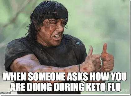 Keto-flu