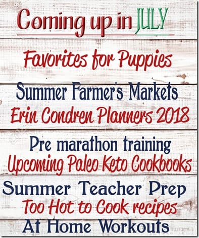 Coming up july