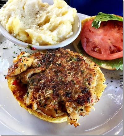 shrimp burgers