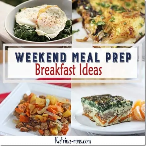 2019 Weekend Meal Prep  Breakfast