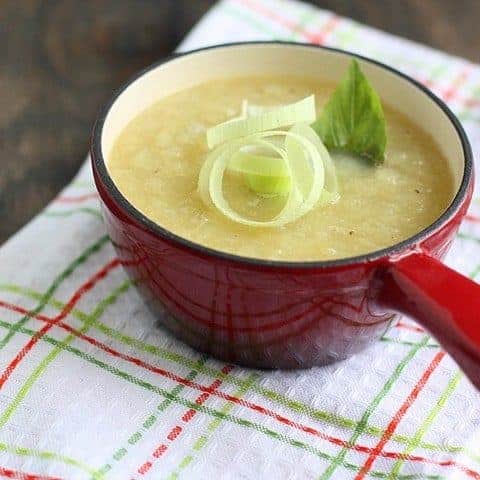 Spring Leek Soup Recipe — Katrina Runs for Food