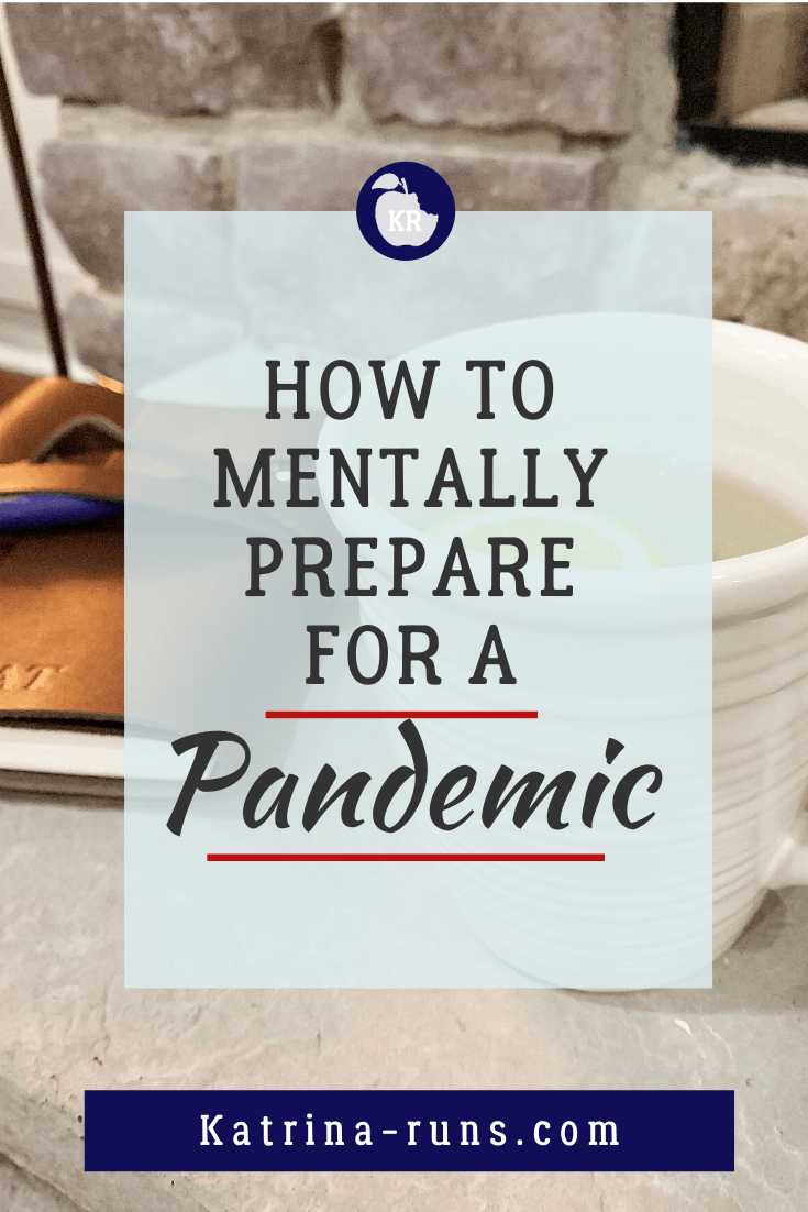 Graphic with How to Mentally Prepare for a Pandemic